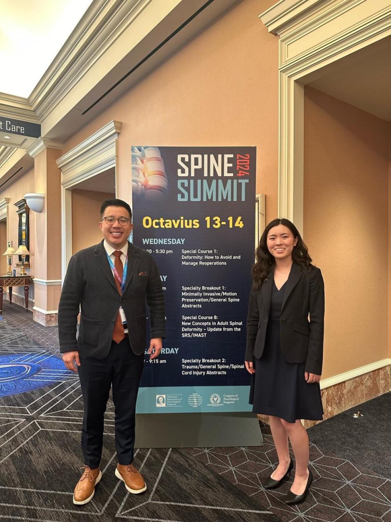 Columbia Neurosurgery Navigating the Future at LV Spine Summit 2024